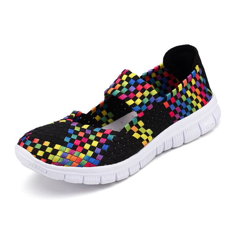Star – Women's Comfort Sneakers – Style 2 - White - 37