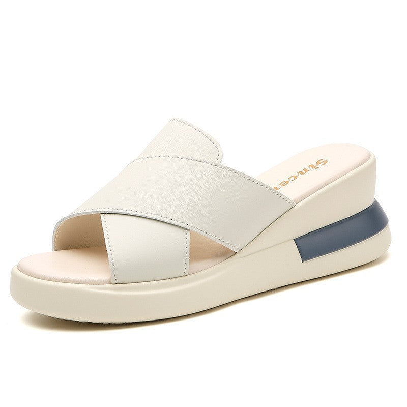 Maria – Women's Comfort Sandals - Beige - 35