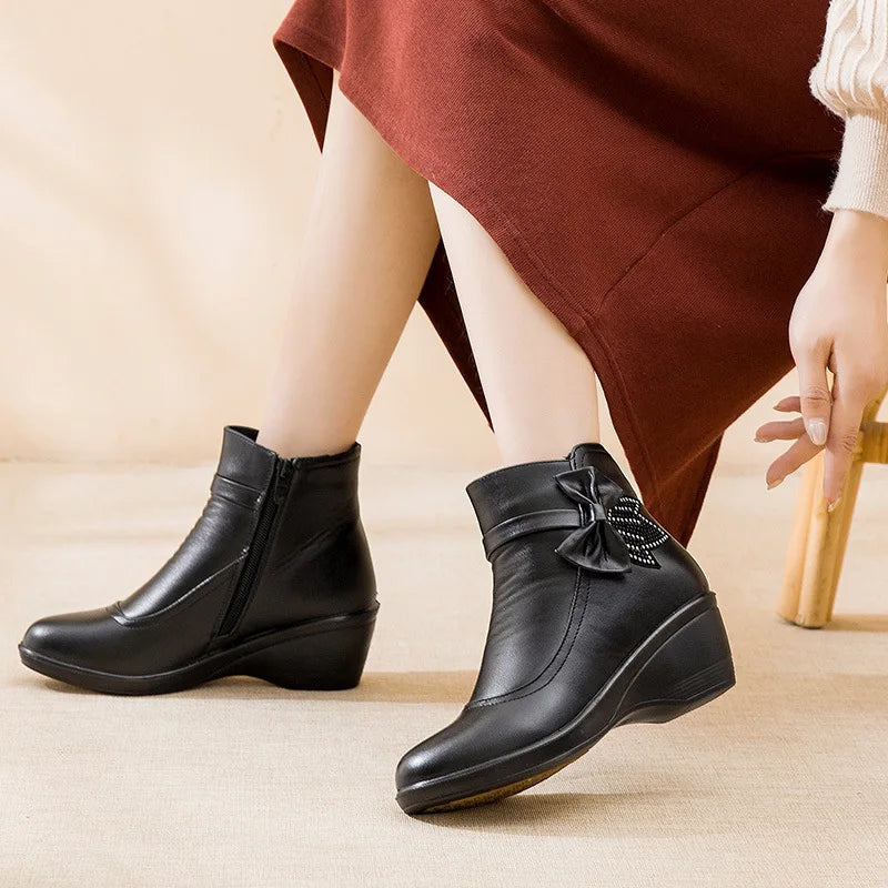 Vivienne – Women's Comfort Boots - Black - 38