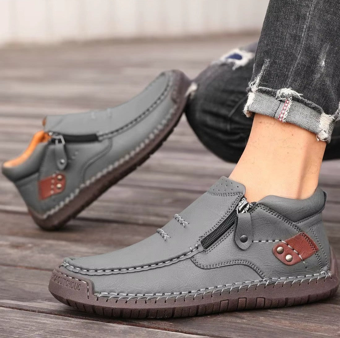 Magnus – Comfort Sneakers - Brown - 38