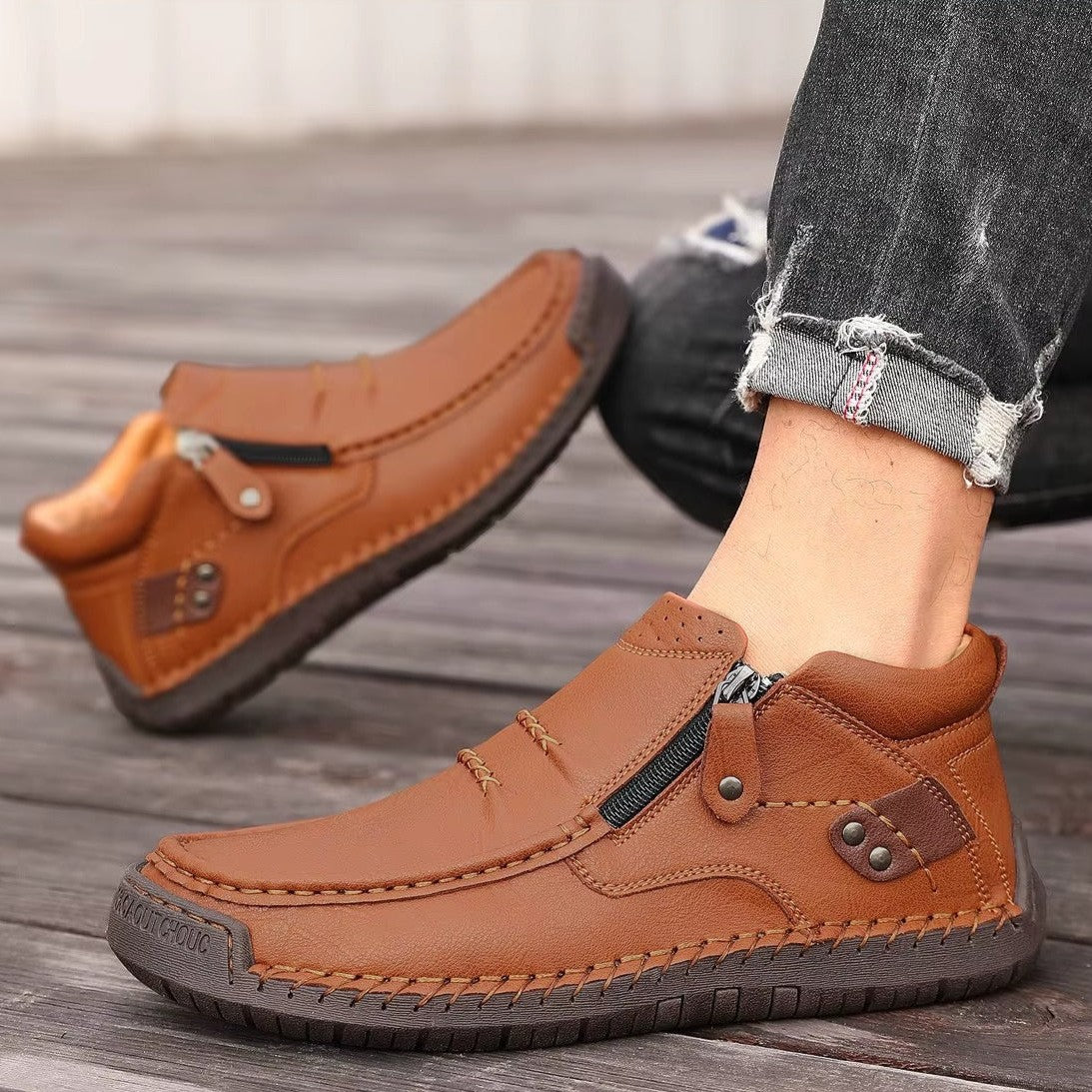 Magnus – Comfort Sneakers - Brown - 37